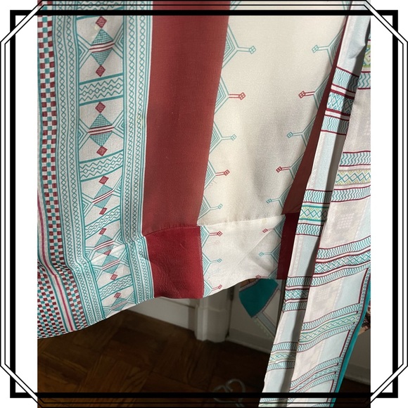 Issa London Dress ..Circa 2000 100% Silk poncho tunic dress - Picture 6 of 10